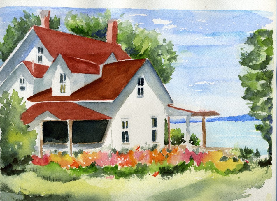 Рисунки красками дома. Домик рисунок. Домик гуашью. Нарисовать дом. Пейзаж с домиком гуашью.